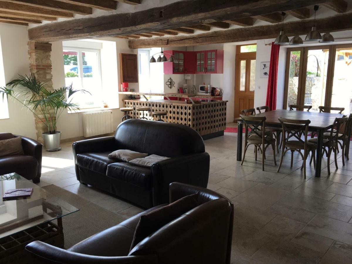 Gite La Nuit Etoilee Chez Champagne Mathelin Mareuil-le-Port Exterior foto